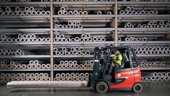 Cushion vinyl production | Juteks Slovenia